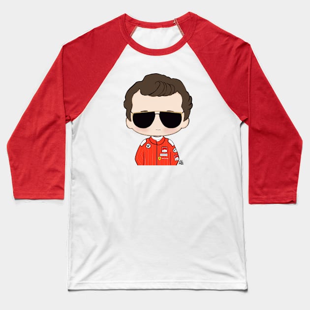 Niki Lauda Baseball T-Shirt by cutedrivers